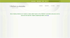 Desktop Screenshot of biacek.cz